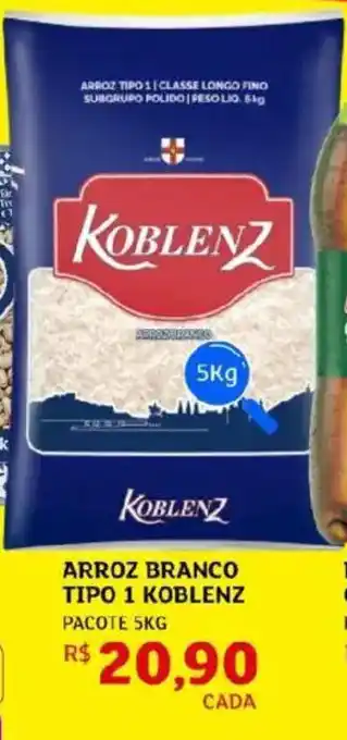 Assaí Atacadista Arroz branco tipo 1 koblenz oferta