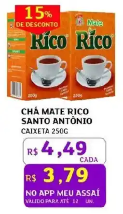 Assaí Atacadista Chá mate rico santo antônio oferta