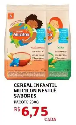 Assaí Atacadista Cereal infantil mucilon nestlé sabores oferta