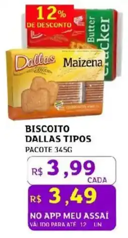 Assaí Atacadista Biscoito dallas tipos oferta