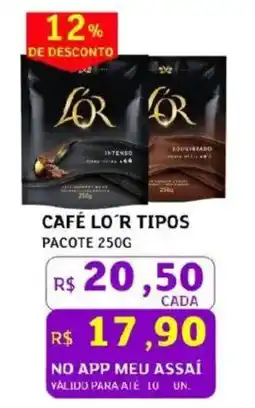 Assaí Atacadista Café lo'r tipos oferta