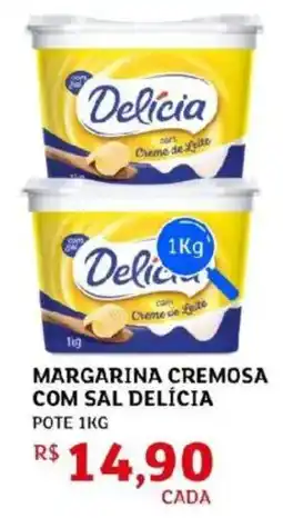 Assaí Atacadista Margarina cremosa com sal delícia oferta