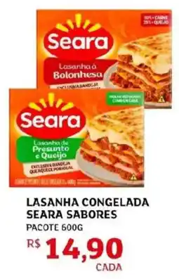 Assaí Atacadista Lasanha congelada seara sabores oferta