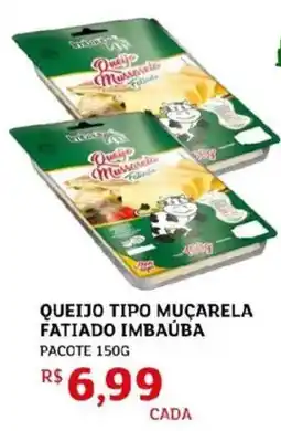 Assaí Atacadista Queijo tipo muçarela fatiado imbaúba oferta