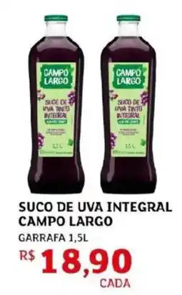 Assaí Atacadista Suco de uva integral campo largo oferta