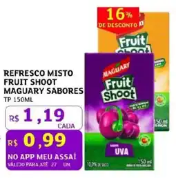 Assaí Atacadista Refresco misto fruit shoot maguary sabores oferta