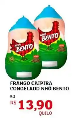 Assaí Atacadista Frango caipira congelado nhô bento oferta