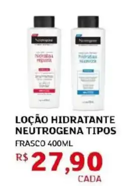 Assaí Atacadista Loção hidratante neutrogena tipos oferta