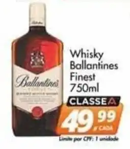 Delta Supermercados Whisky Ballantines Finest oferta