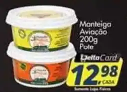 Delta Supermercados Manteiga Aviação oferta