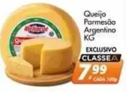 Delta Supermercados Queijo Parmesão Argentino KG oferta
