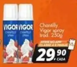 Delta Supermercados Chantilly vigor spray oferta