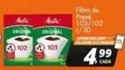 Delta Supermercados Filtro de Papel oferta
