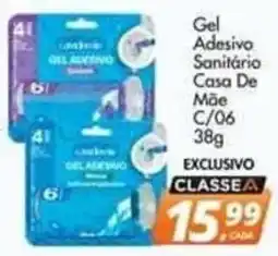 Delta Supermercados Gel Adesivo Sanitário Casa De Mãe oferta