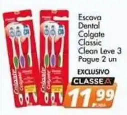 Delta Supermercados Escova Dental Colgate Classic Clean Leve 3 oferta