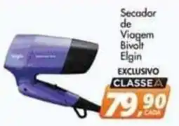 Delta Supermercados Secador de Viagem Bivolt Elgin oferta