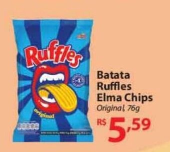 Nacional Batata Ruffles Elma Chips 76g oferta