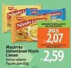 Atacadão Nissin - macarrão instantâneo lamen oferta