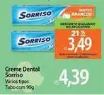 Atacadão Sorriso - creme dental oferta