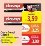 Atacadão Close up - creme dental oferta