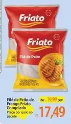 Atacadão Friato - filé de peito de frango congelado oferta