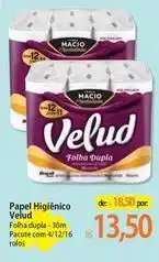 Atacadão Velud - papel higiênico oferta