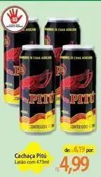Atacadão Pitú - cachaça oferta