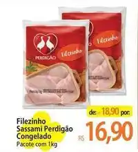 Atacadão Perdigão - filezinho sassami congelado oferta