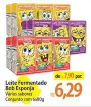 Atacadão Bob - leite fermentado bob esponja oferta
