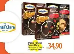 Atacadão Santa clara - queijo fondue oferta