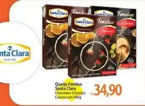Atacadão Santa clara - queijo fondue oferta