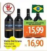 Atacadão Del grano - vinho tinto suave oferta