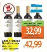 Atacadão Argentino - vinho finca oferta