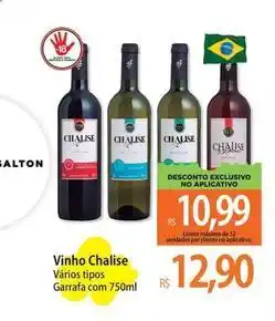 Atacadão Chalise - vinho oferta