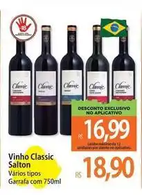 Atacadão Salton - vinho classic oferta