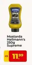 Tonin Superatacado Hellmann's - mostarda 250g supreme oferta