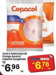 Fort Atacadista Copacol - coxa e sobrecoxa de frango aurora/ congelada oferta