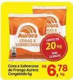 Fort Atacadista Aurora - coxa e sobrecoxa de frango congelada oferta