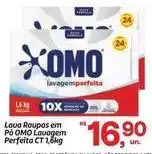 Fort Atacadista Omo - lava roupas em pó lavagem perfeita oferta