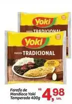 Fort Atacadista Yoki - farofa de mandioca temperada oferta