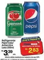 Fort Atacadista Pepsi - refrigerante cola/ antarctica oferta