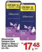 Fort Atacadista Sempre livre - absorvente oferta