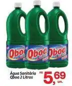 Fort Atacadista Qboa - água sanitária oferta