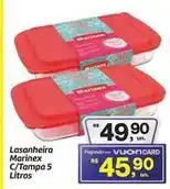 Fort Atacadista Marinex - lasanheira marinex c/tampa 5 litros oferta