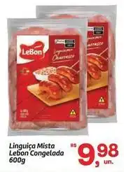 Fort Atacadista Lebon - linguiça mista congelada oferta