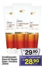Fort Atacadista Dove - condicionador uv repair + ferulico oferta
