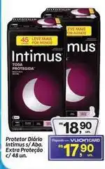 Fort Atacadista Intimus - protetor diário oferta
