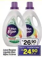 Fort Atacadista Mon bijou - lava roupas liquido oferta