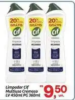 Fort Atacadista Cif - limpador multiuso cremoso lv oferta