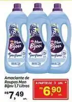 Fort Atacadista Mon bijou - amaciante de roupas oferta